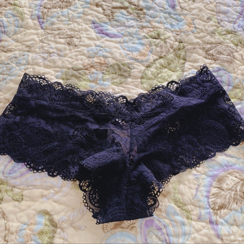 VS 2 Piece Bra / NWTPanty,  DREAM ANGEL Elegant Lace Bralette/ PANTY - Picture 5 of 15